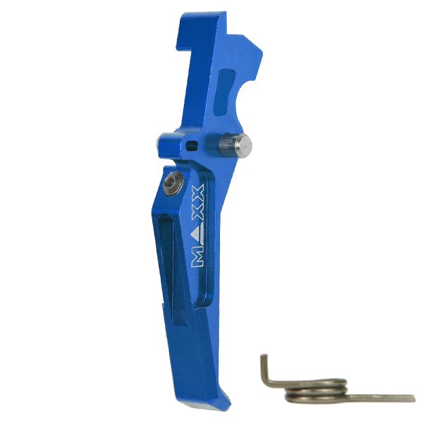 CNC Aluminum Advanced Trigger (Style E) (Blue) for M16 AEG Series CNC Aluminum Advanced Trigger (Style E) (Blue) for M16 AEG Series