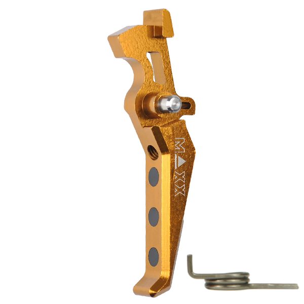 CNC Aluminum Advanced Trigger (Style E) (Dark Earth) for M16 AEG Series CNC Aluminum Advanced Trigger (Style E) (Dark Earth) for M16 AEG Series