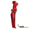 CNC Aluminum Advanced Trigger (Style E) (Red) for M16 AEG Series CNC Aluminum Advanced Trigger (Style E) (Red) for M16 AEG Series