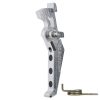 CNC Aluminum Advanced Trigger (Style E) (Silver) for M16 AEG Series CNC Aluminum Advanced Trigger (Style E) (Silver) for M16 AEG Series