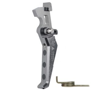 CNC Aluminum Advanced Trigger (Style E) (Titan) for M16 AEG Series CNC Aluminum Advanced Trigger (Style E) (Titan) for M16 AEG Series