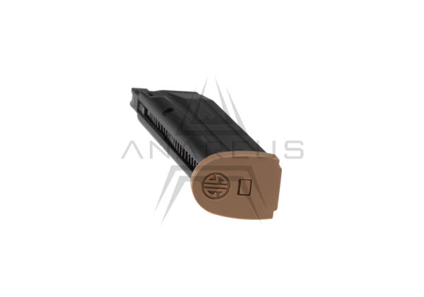SIG AIR P320 M17 / M18 GBB Magazine, 21 BBs - Tan SIG AIR P320 M17 / M18 GBB Magazine, 21 BBs - Tan