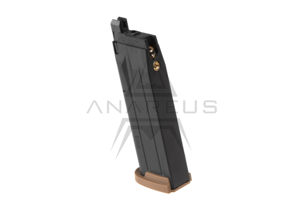 SIG AIR P320 M17 / M18 GBB Magazine, 21 BBs - Tan SIG AIR P320 M17 / M18 GBB Magazine, 21 BBs - Tan