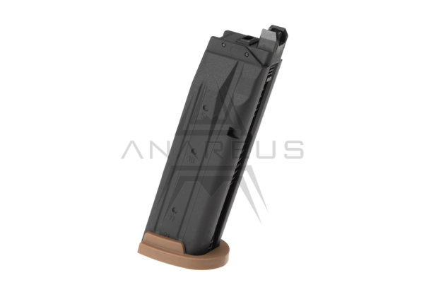 SIG AIR P320 M17 / M18 GBB Magazine, 21 BBs - Tan SIG AIR P320 M17 / M18 GBB Magazine, 21 BBs - Tan