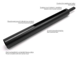 Steel cylinder for Well MB4404,05,10,11,12