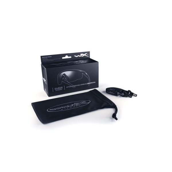 Goggles SABER ADVANCED Smoke Grey + Light Rust/Matte black frame