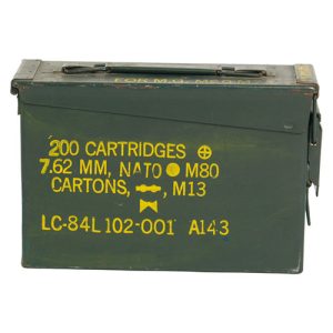 US Ammo Box CAL.30, 25x10x18 cm (used) - Green US Ammo Box CAL.30, 25x10x18 cm (used) - Green