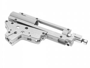 CNC Split gearbox v.2 with int. Hop Up Chamber - QSC 8mm CNC Split gearbox v.2 with int. Hop Up Chamber - QSC 8mm