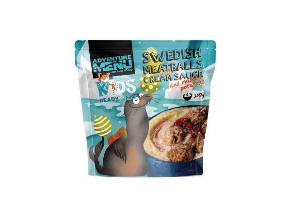 AM KIDS Swedish meatballs with mashed potatoes (250 g) AM KIDS Swedish meatballs with mashed potatoes (250 g)