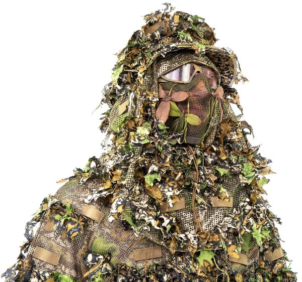 Novritsch 3D GHILLIE SUIT Sniper Boonie Hat - Everglade Novritsch 3D GHILLIE SUIT Sniper Boonie Hat - Everglade