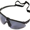 NUPROL Safety Glasses BATTLE PRO'S (with Insert), Smoked Lens - Black NUPROL Safety Glasses BATTLE PRO'S (with Insert), Smoked Lens - Black