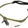 NUPROL Safety Glasses BATTLE PRO'S (with Insert), Clear Lens - Green NUPROL Safety Glasses BATTLE PRO'S (with Insert), Clear Lens - Green