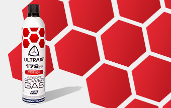 ASG ULTRAIR Red Power Gas (178 PSI) - 570 ml ASG ULTRAIR Red Power Gas (178 PSI) - 570 ml