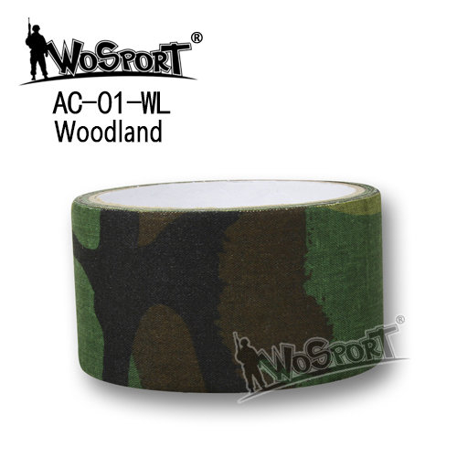 Camouflage tape, Non-woven bag - Woodland Camouflage tape, Non-woven bag - Woodland