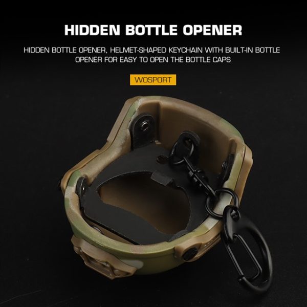 WST FAST Helmet Bottle Opener with Carabiner – MC WST FAST Helmet Bottle Opener with Carabiner – MC