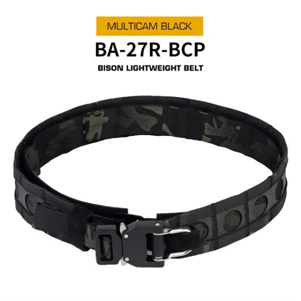 WST BISON MOLLE Tactical Belt – MC Black WST BISON MOLLE Tactical Belt – MC Black