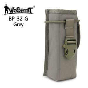 WST MBITR MOLLE Radio Pouch – Grey WST MBITR MOLLE Radio Pouch – Grey