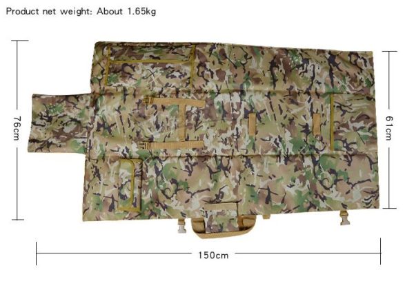 The sniper's rod bag - 120cm - MC The sniper's rod bag - 120cm - MC