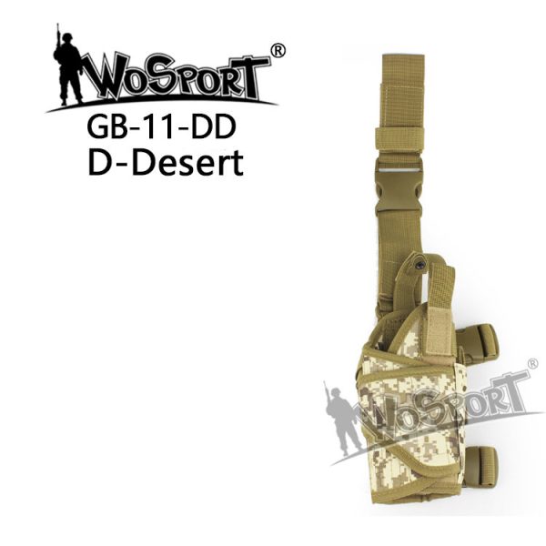 WST Universal Leg Holster TORNADO, Right-Handed – Digital Desert