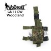 WST Universal Leg Holster TORNADO, Right-Handed – Digital Woodland