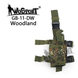 WST Universal Leg Holster TORNADO, Right-Handed – Digital Woodland