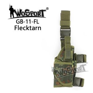 WST Universal Leg Holster TORNADO, Right-Handed – Flecktarn