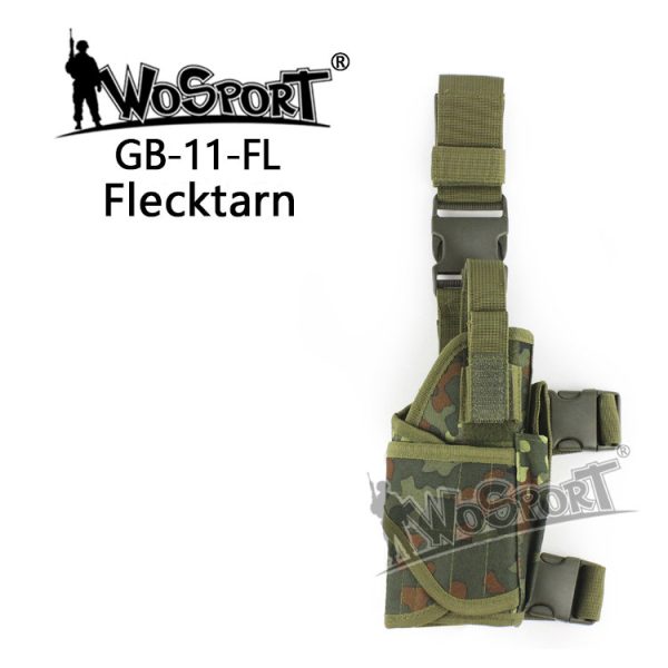 WST Universal Leg Holster TORNADO, Right-Handed – Flecktarn WST Universal Leg Holster TORNADO, Right-Handed – Flecktarn