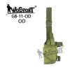 WST Universal Leg Holster TORNADO, Right-Handed – Green