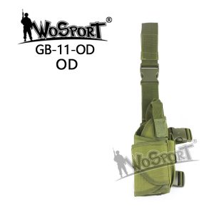 WST Universal Leg Holster TORNADO, Right-Handed – Green