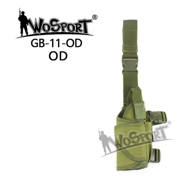 WST Universal Leg Holster TORNADO, Right-Handed – Green
