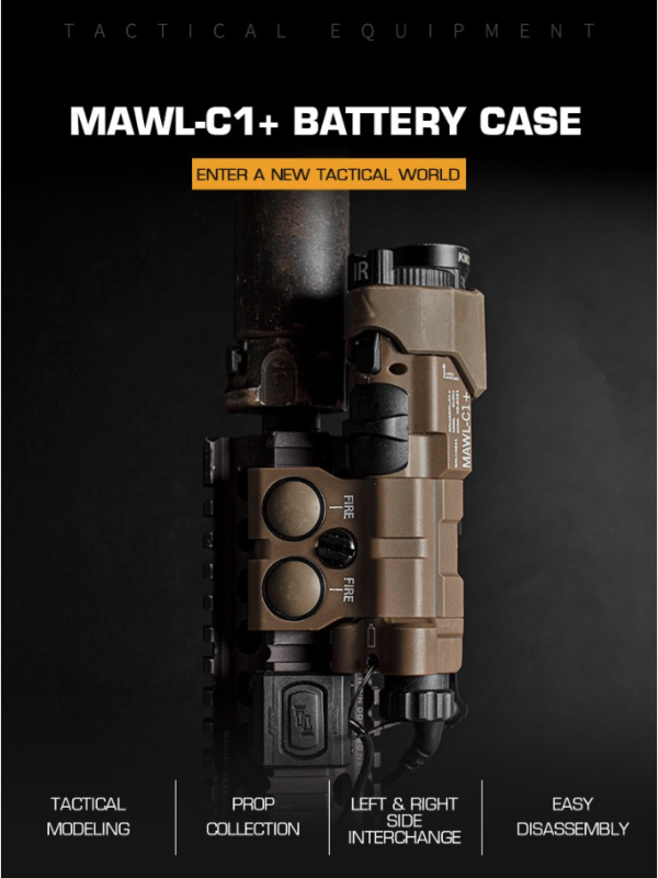 WST MAWL-C1 Dummy Battery Box – Tan