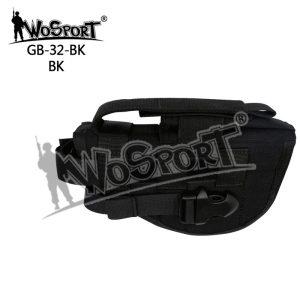 WST Universal MOLLE Pistol Holster, Right Handed – Black WST Universal MOLLE Pistol Holster, Right Handed – Black