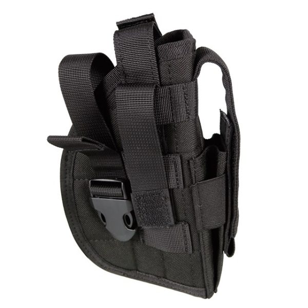 WST Universal MOLLE Pistol Holster, Right Handed – Black WST Universal MOLLE Pistol Holster, Right Handed – Black