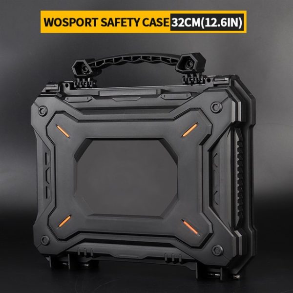 WST Pistol Transport Case (PnP), 32 × 25 × 8 cm – Black WST Pistol Transport Case (PnP), 32 × 25 × 8 cm – Black