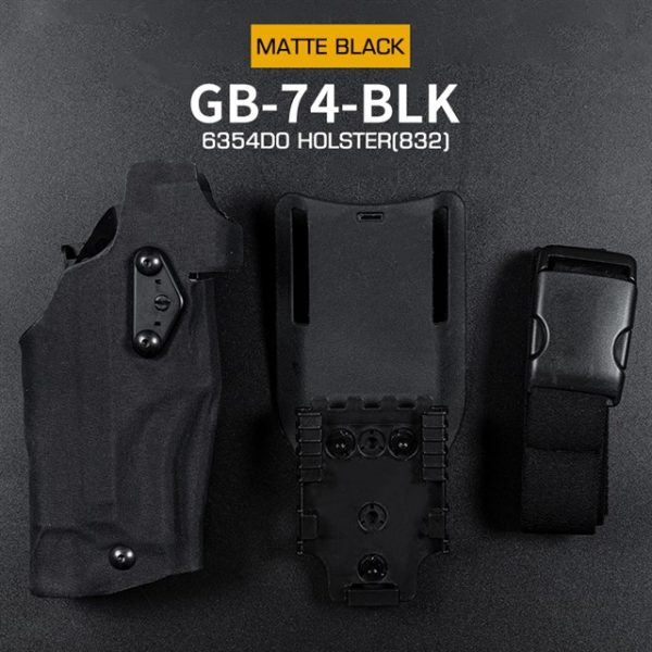 WST 6354 DO Holster Glock 17 with X300 Flashlight, Right-Handed – Black WST 6354 DO Holster Glock 17 with X300 Flashlight, Right-Handed – Black