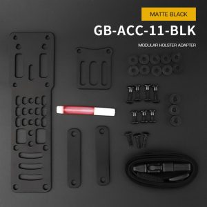 WST Modular Aluminium Holster Platform – Black