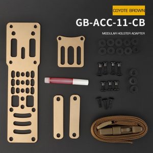 WST Modular Aluminium Holster Platform – Tan