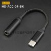 WST USB-C Adapter for 3.5mm Jack – Black WST USB-C Adapter for 3.5mm Jack – Black