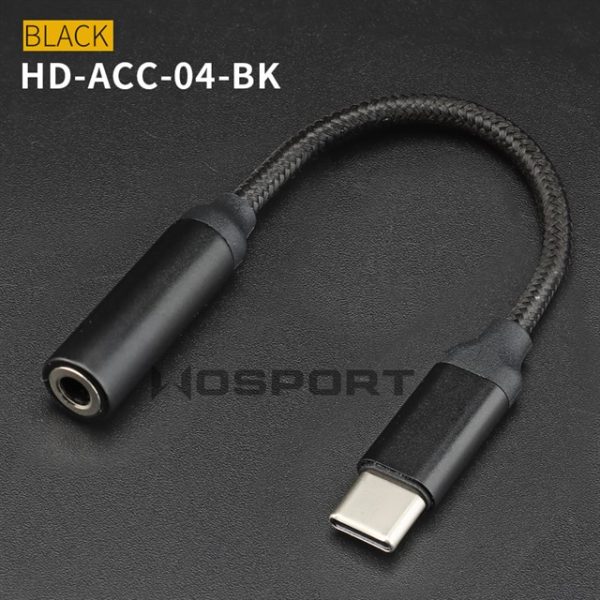 WST USB-C Adapter for 3.5mm Jack – Black WST USB-C Adapter for 3.5mm Jack – Black