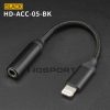 WST Lightning Adapter for 3.5mm Audio Jack – Black