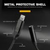 WST Lightning Adapter for 3.5mm Audio Jack – Black