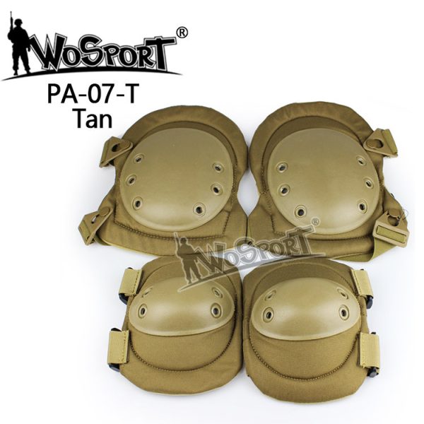 WST SWAT Knee and Elbow Pads Set – Tan