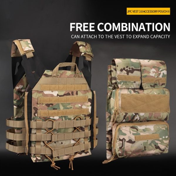 JPC vest 2.0 Accessory Bag II - Grey JPC vest 2.0 Accessory Bag II - Grey