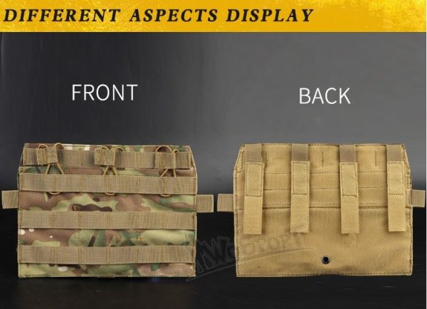 JPC vest 2.0 front accessory package standard triple package - Grey JPC vest 2.0 front accessory package standard triple package - Grey