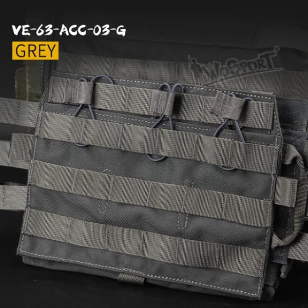 JPC vest 2.0 front accessory package standard triple package - Grey JPC vest 2.0 front accessory package standard triple package - Grey