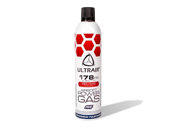 ASG ULTRAIR Red Power Gas (178 PSI) - 570 ml ASG ULTRAIR Red Power Gas (178 PSI) - 570 ml