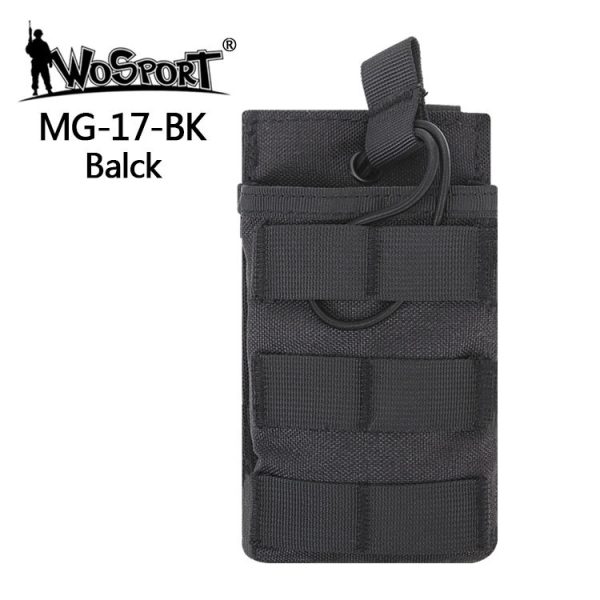WST Open MOLLE Pouch for G36 Magazine – Black WST Open MOLLE Pouch for G36 Magazine – Black