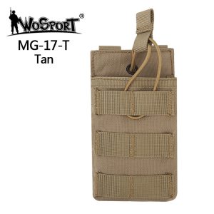 WST Open MOLLE Pouch for G36 Magazine – Tan WST Open MOLLE Pouch for G36 Magazine – Tan