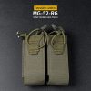 WST DPMP MOLLE Double Pistol Magazine Pouch – Ranger Green WST DPMP MOLLE Double Pistol Magazine Pouch – Ranger Green
