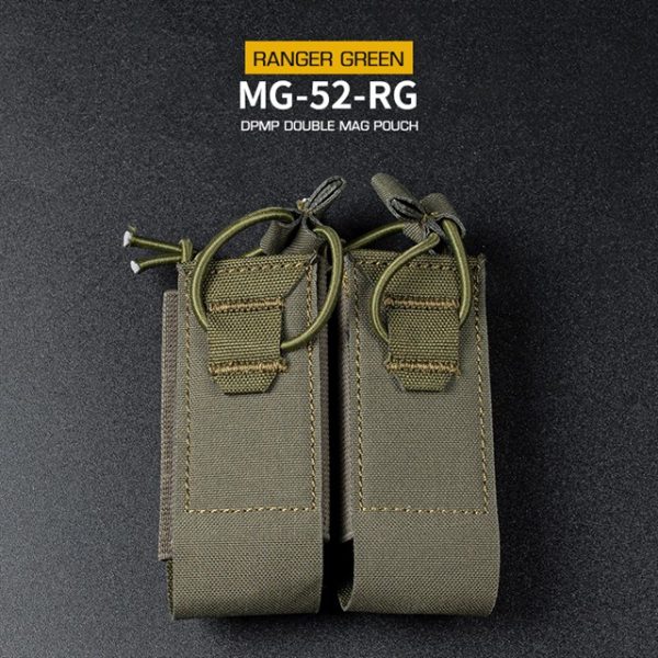 WST DPMP MOLLE Double Pistol Magazine Pouch – Ranger Green WST DPMP MOLLE Double Pistol Magazine Pouch – Ranger Green